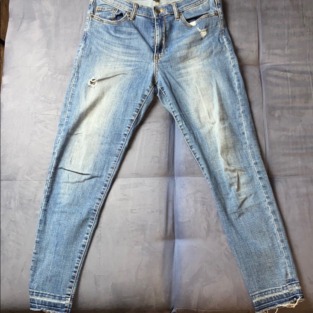 Banana Republic high rise skinny jeans